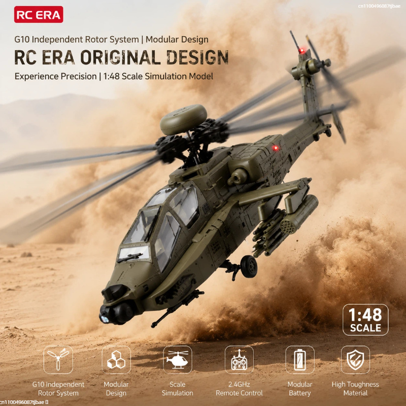 RC Era AH‑64D Apache C170 6CH  - Rc Helicopter Single Rotor recension och pris