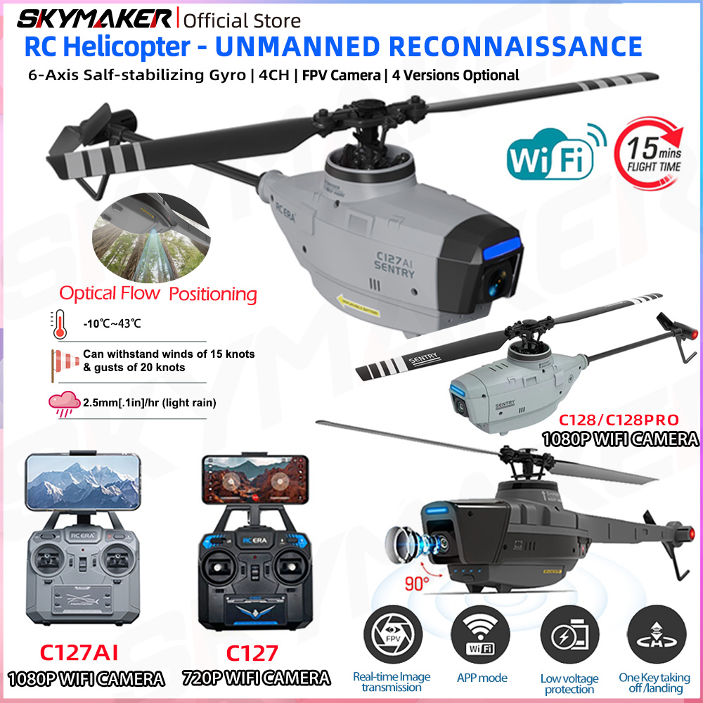 RC ERA C127AI C127 C128 2.4G 4 - Rc Helicopter Gyro recension och pris