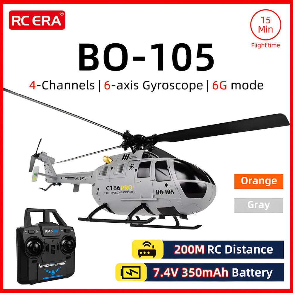 RC ERA BO-105 Helicopter 1:48  - Rc Helicopter Gyro recension och pris