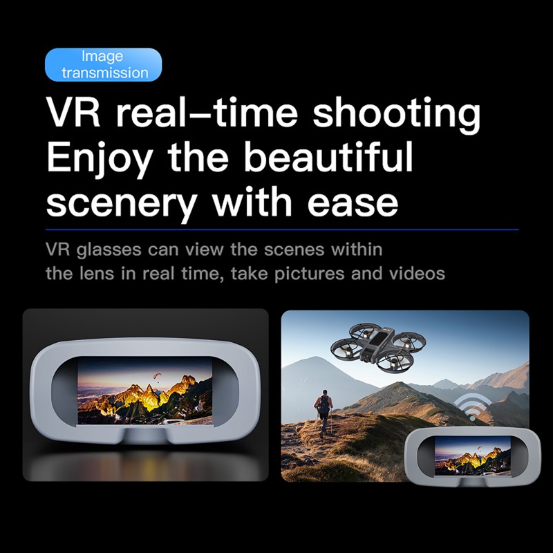 VR Big Drones 4K HD Wide Angle - Rc Helicopter Large recension och pris