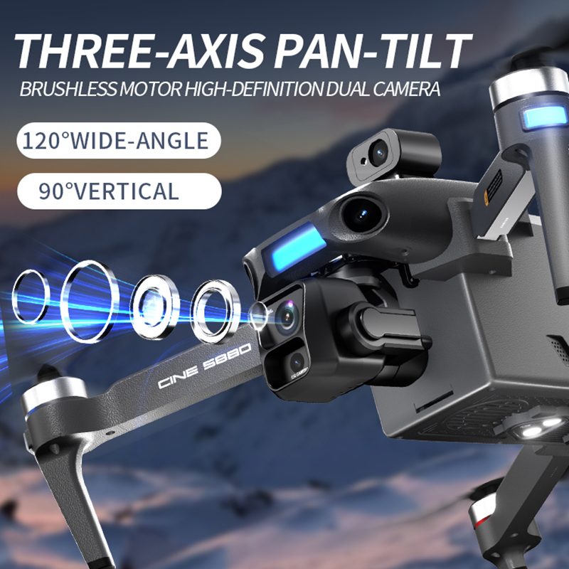 2026 New 8K Dual Camera Drone  - Rc Helicopter Charger recension och pris