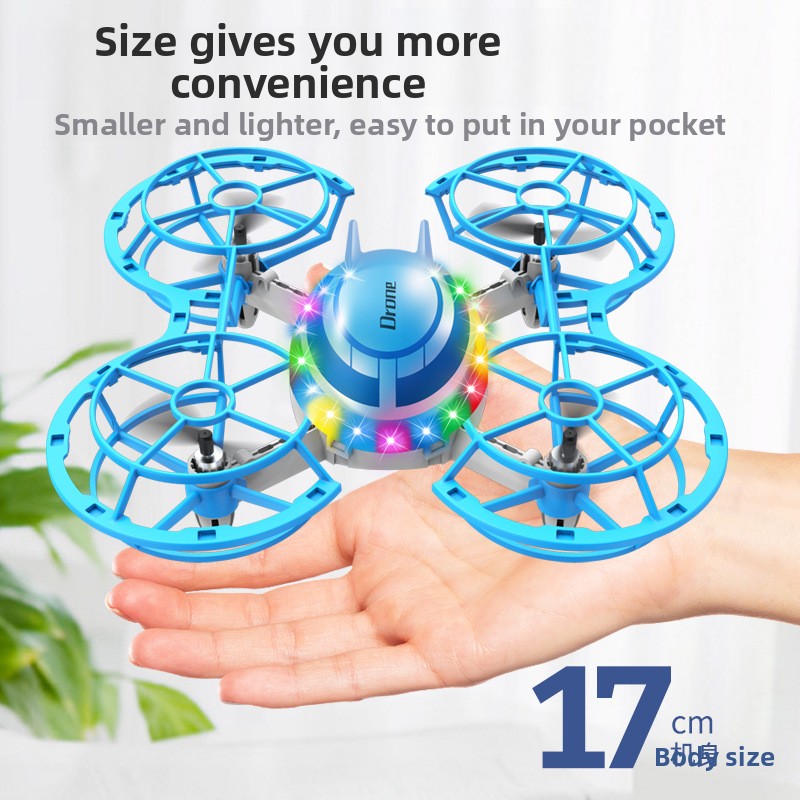 Mini RC Drone with LED Lights, - Rc Helicopter Charger recension och pris